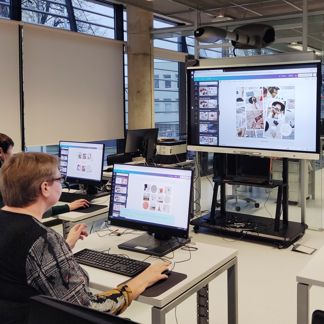 canva-group Group using Canva